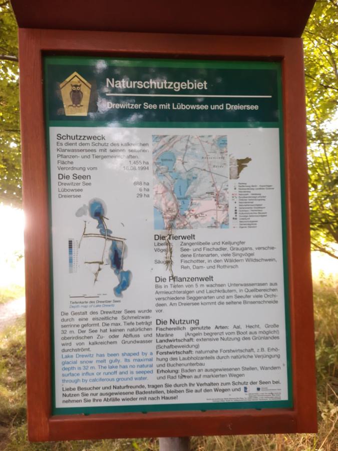 Uns Luett Wohnung Nossentiner Huette Buitenkant foto